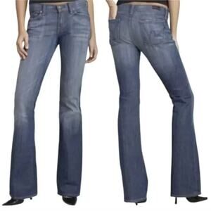 Citizen Of Humanity Low Waist Flared Jeans Ingrid #002 Stretch Y2K Womens Sz 26